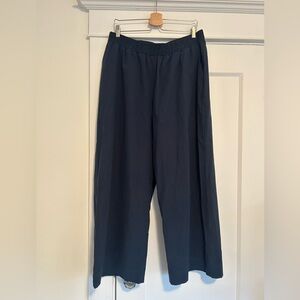 Free Label, Navy Cotton Pants, Size 2X